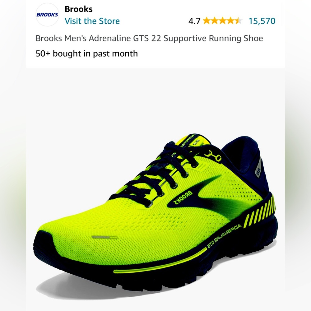 Brooks Men's Adrenaline GTS 22